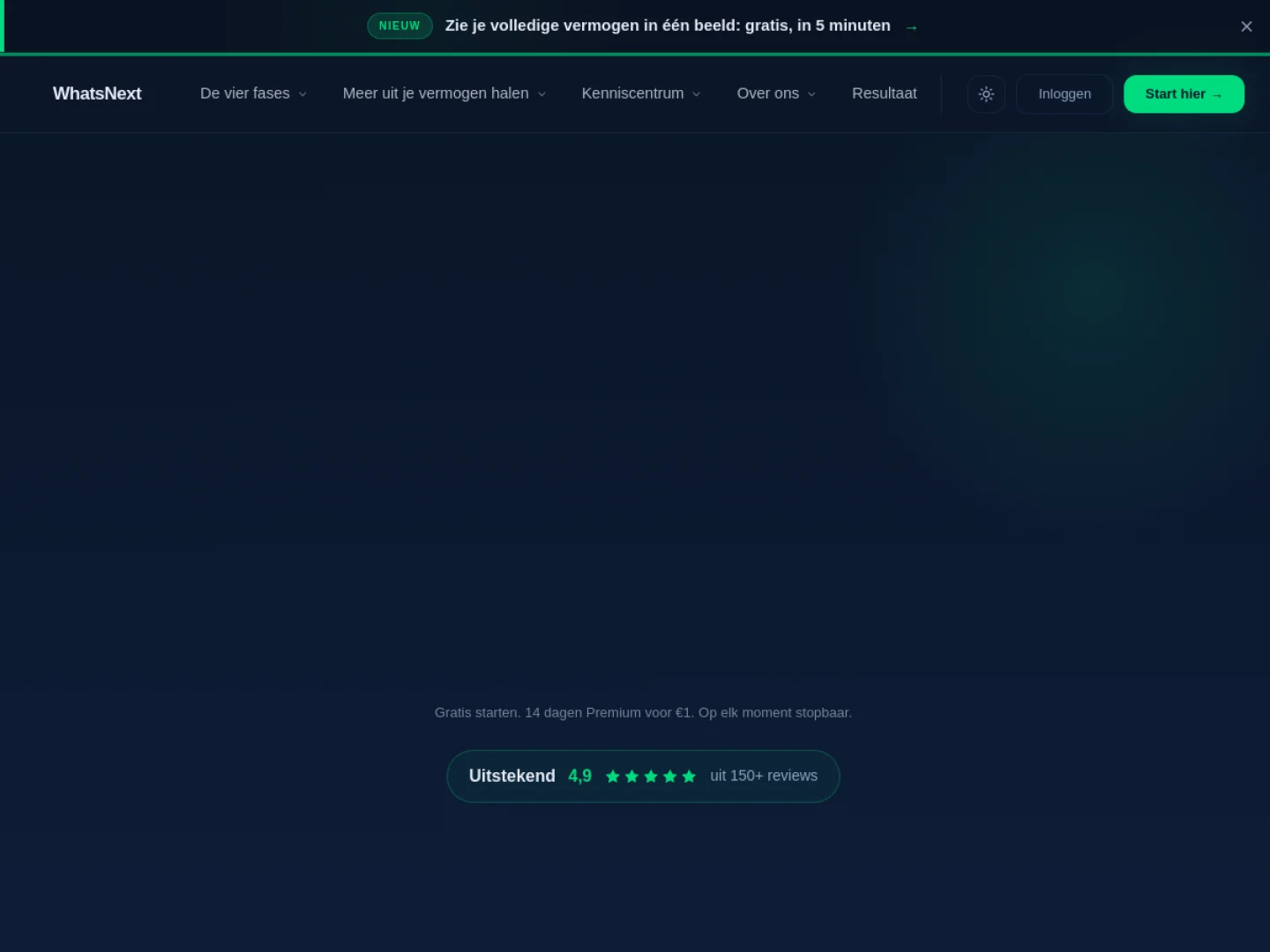What’sNext website project